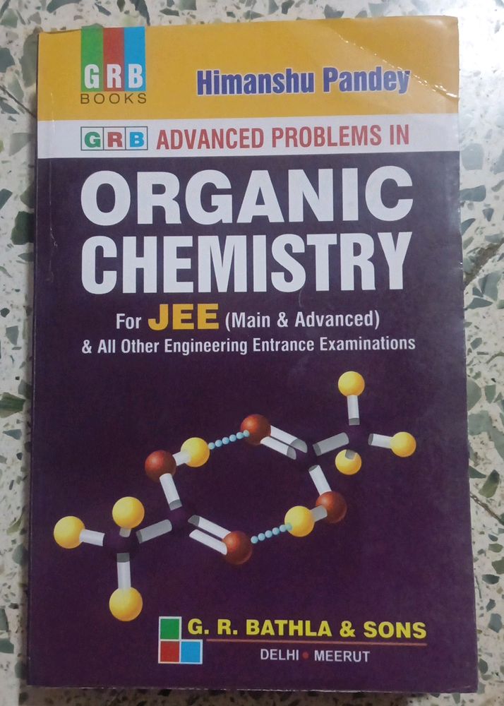 Himanshu Pandey Organic Chemistry For JEE
