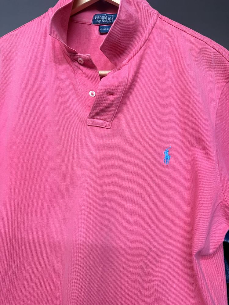 Ralph Lauren Old Money Pink Polo T-Shirt