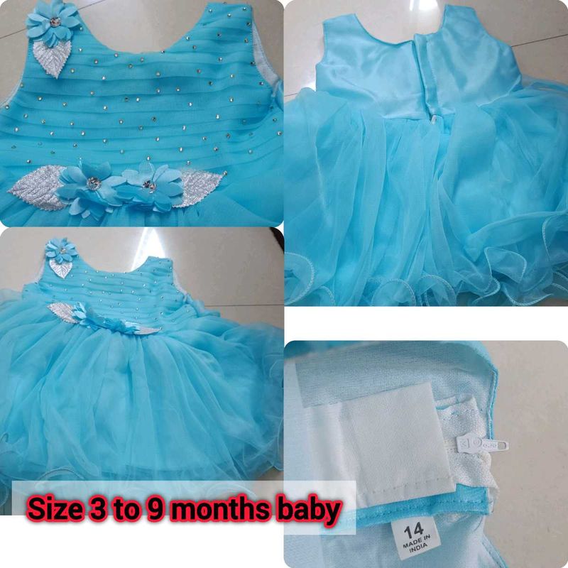 Cute Blue Baby Dress