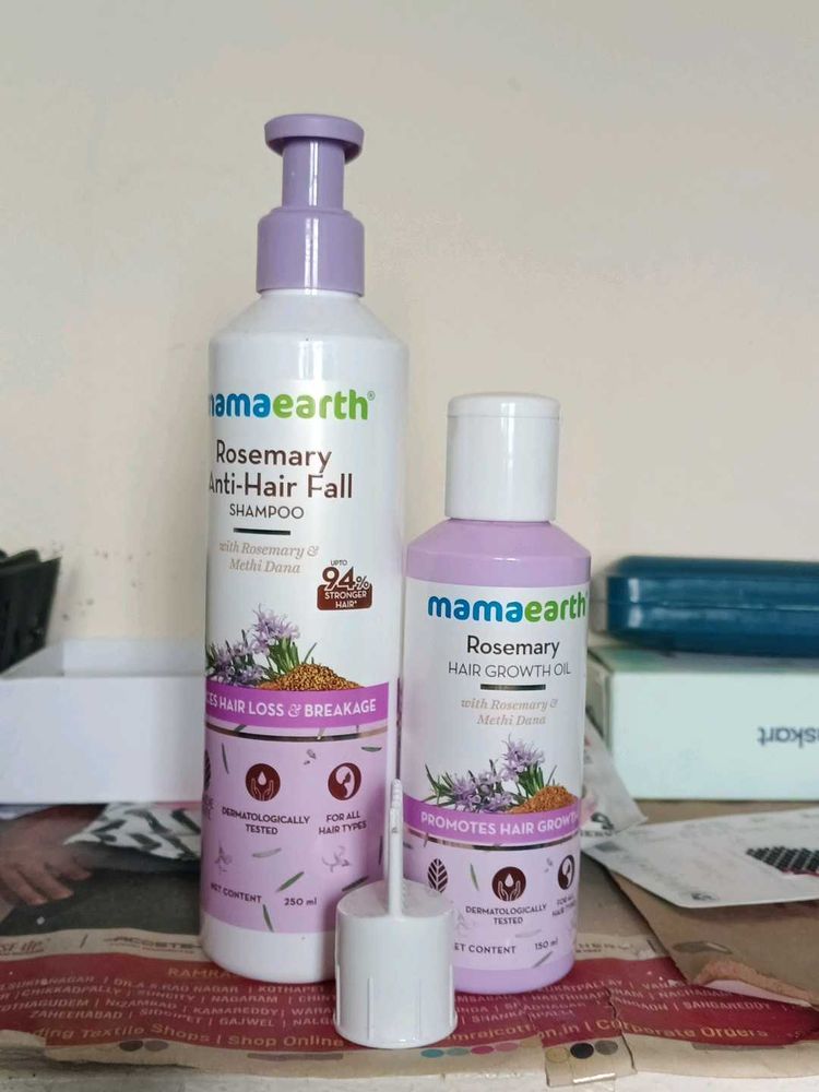 Mamaearth Rosemary Haircare Set Only Cash