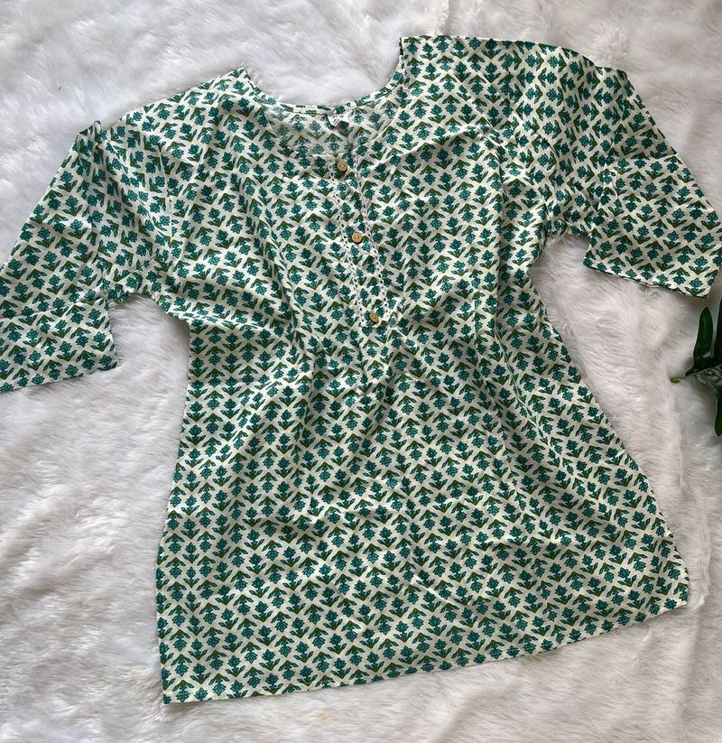 Short Cotton Kurta
