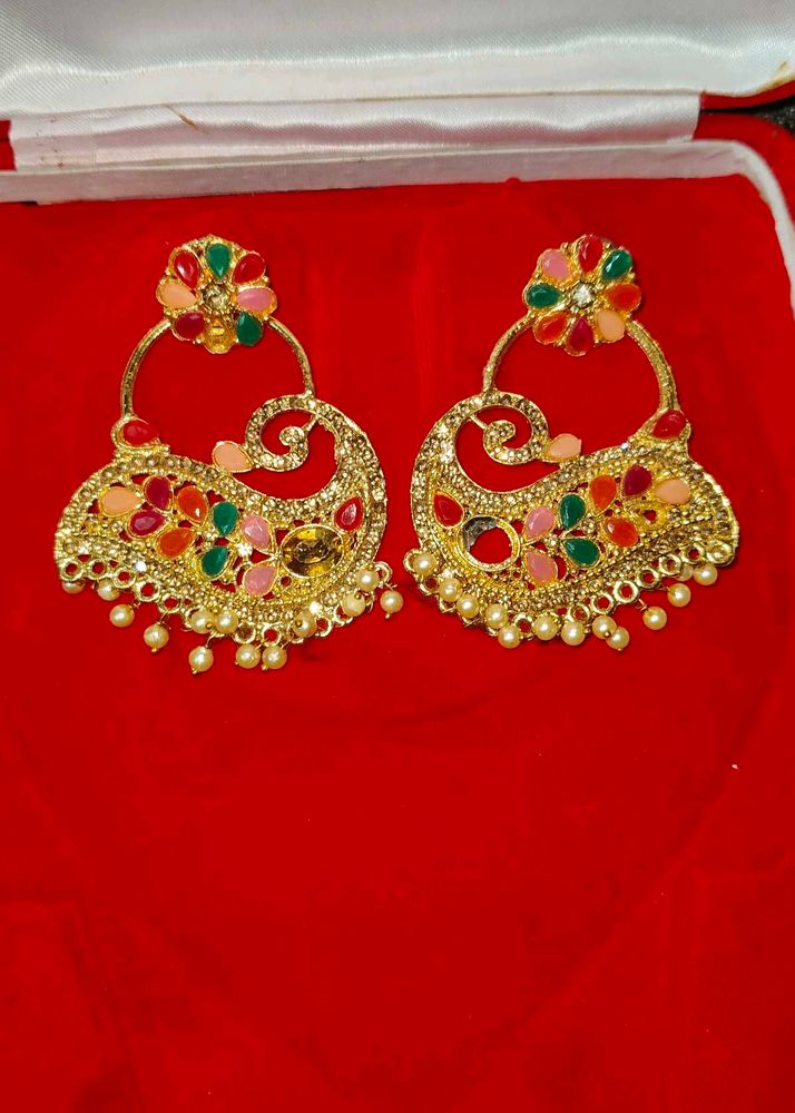 Earings Rajasthani &amp;Kundan