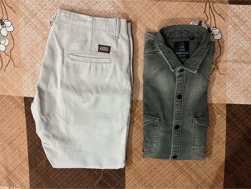 Combo - Shirt &amp; Jeans For Men