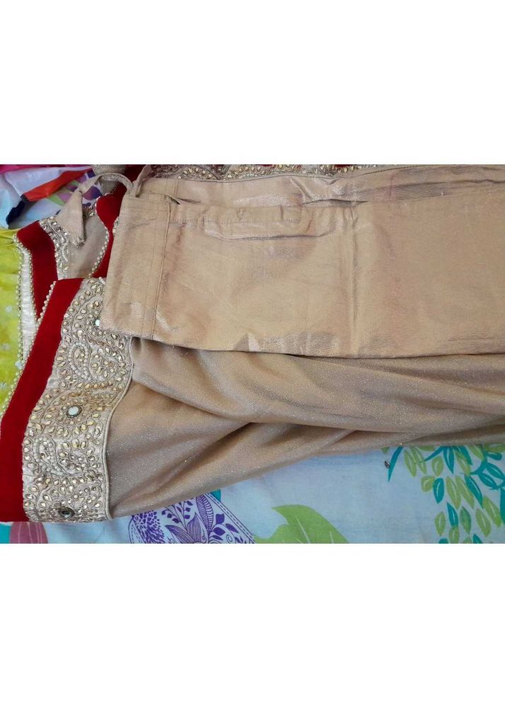Gold Designer Saree