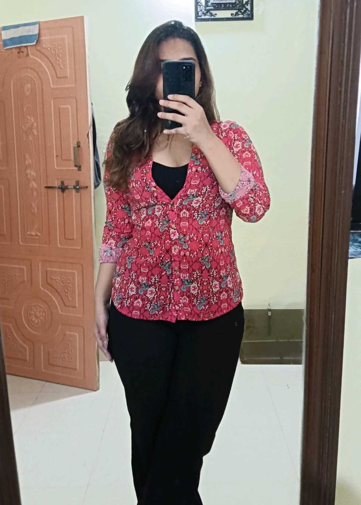 Floral Print Shirt