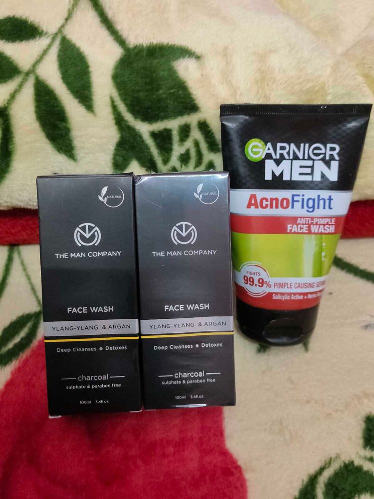 Men Face Wash Combo