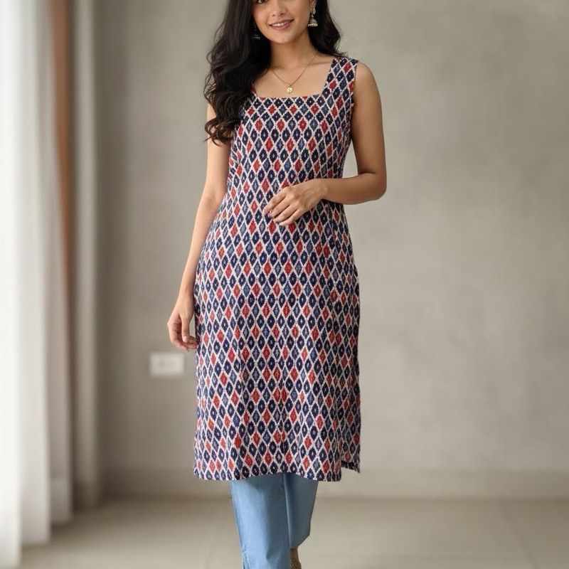 Stylish Printed Kurta