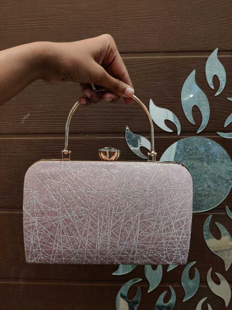 Cute Lavender Hand Purse