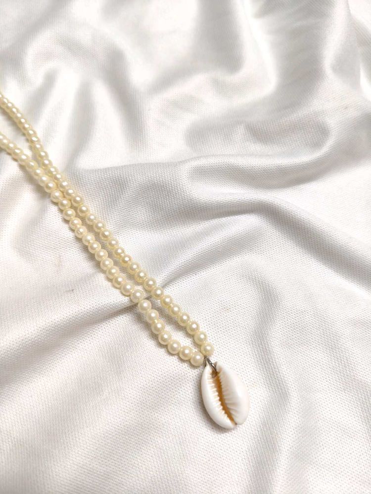 Pearl &amp; Shell Necklace