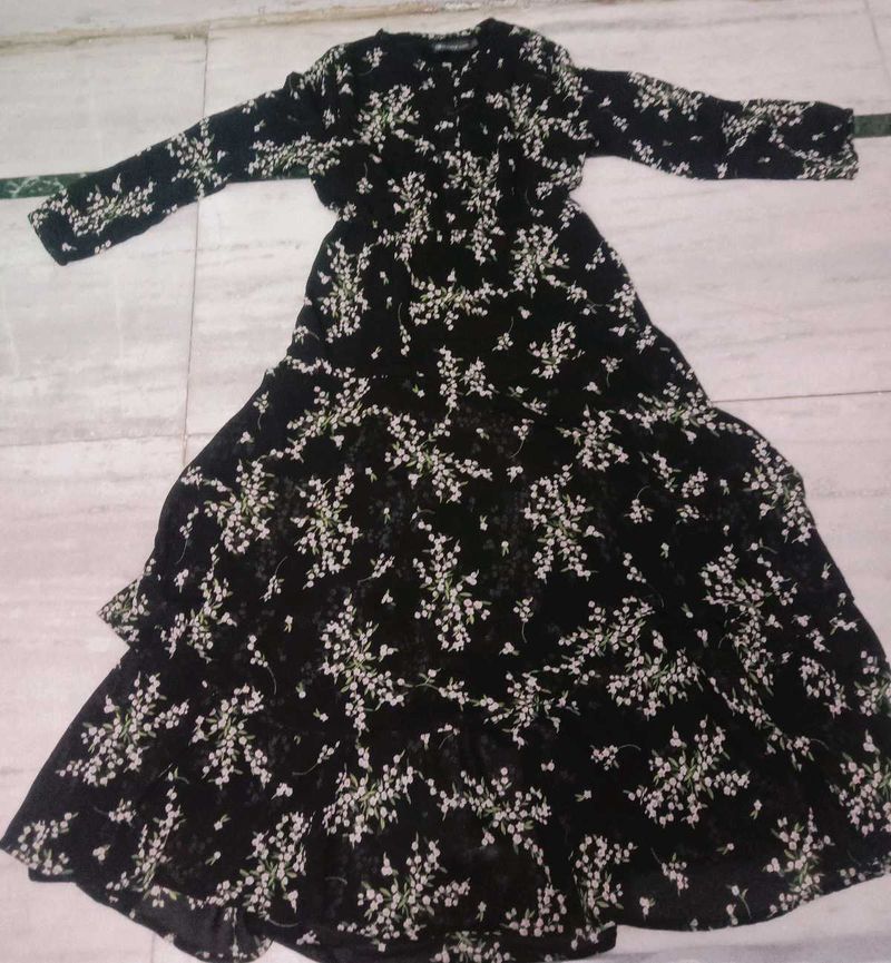 Floral Print one-pieace Dress