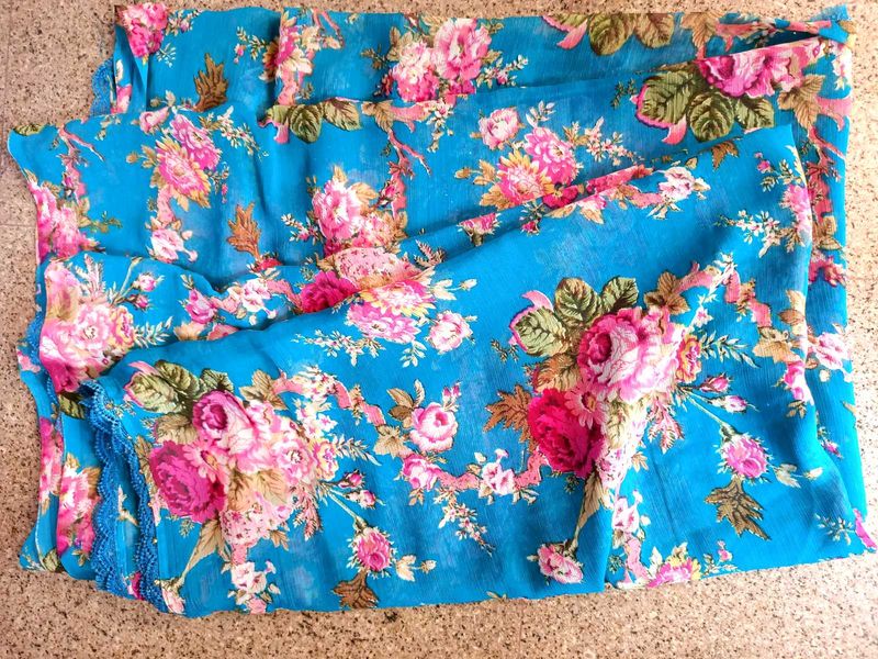 saree Floral Print