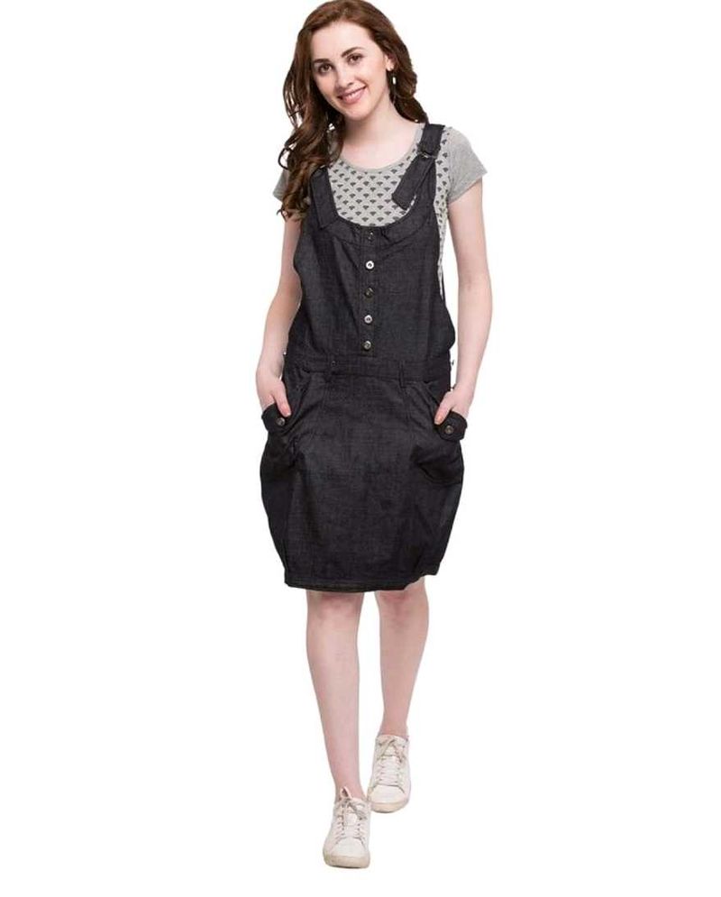 Denim Jumper Dress