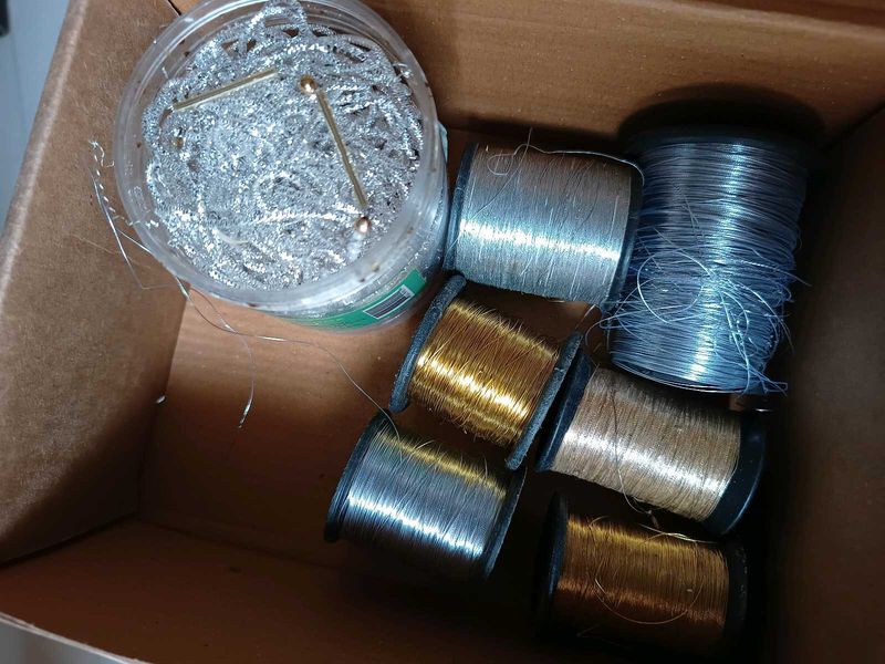 Aariwork thread, Metallic Thread