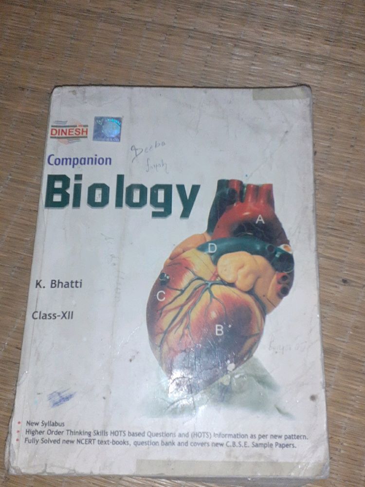 Dinesh Companion Biology Class 12