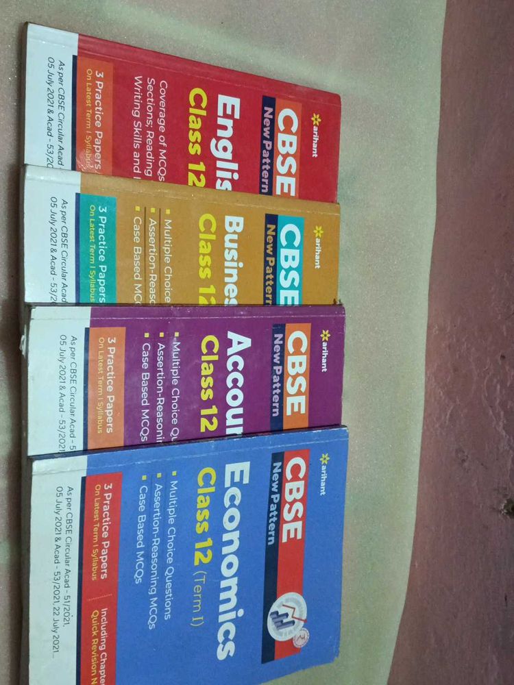CBSE Class 12 Arihant Book Set
