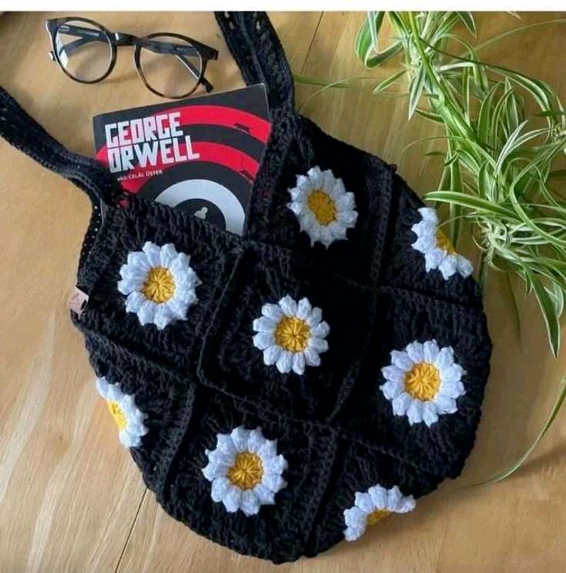 Crochet Granny Square Bag