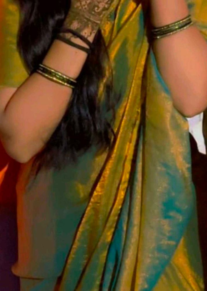 Elegant Silk Blend Saree