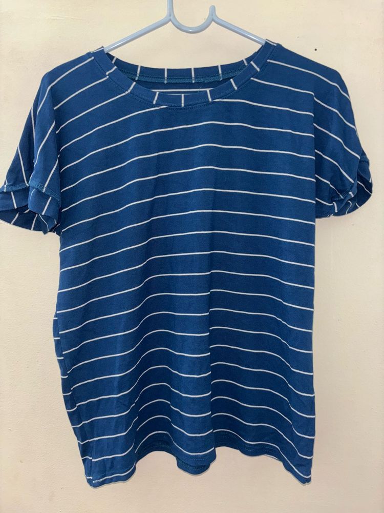 Striped Blue T-Shirt