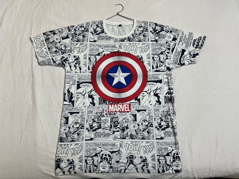 Marvel Captain America Comic T-shirt