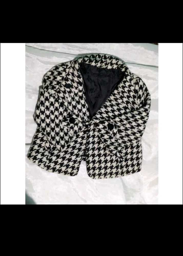 Houndstooth Blazer