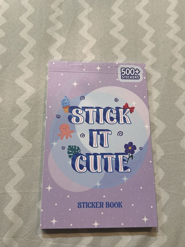 Factor Notes Stick It Cute Sticker Book