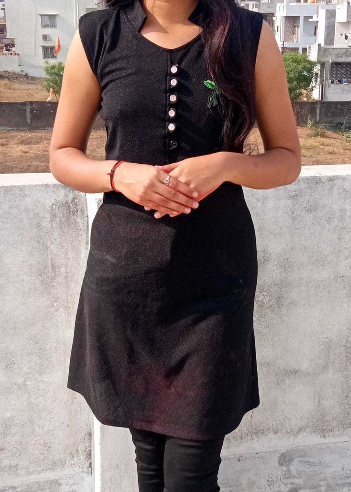 Black Kurta