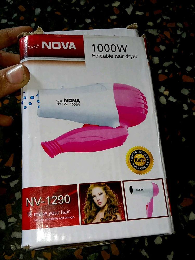 NOVA Foldable Hair Dryer - 1000W