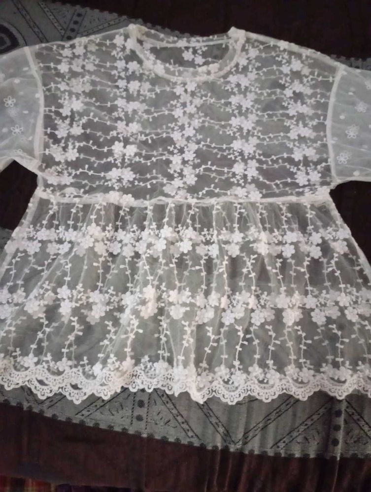 White Bohemian Top