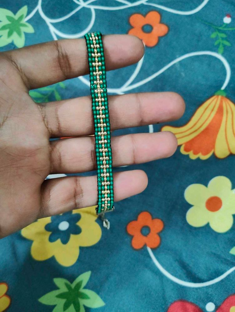 Treasure Thin Bead Loom Bracelet