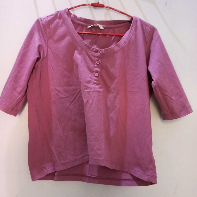 Buttoned Top