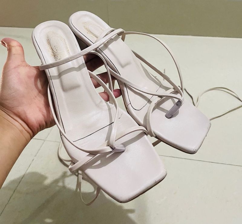 Strappy Wrap Sandals