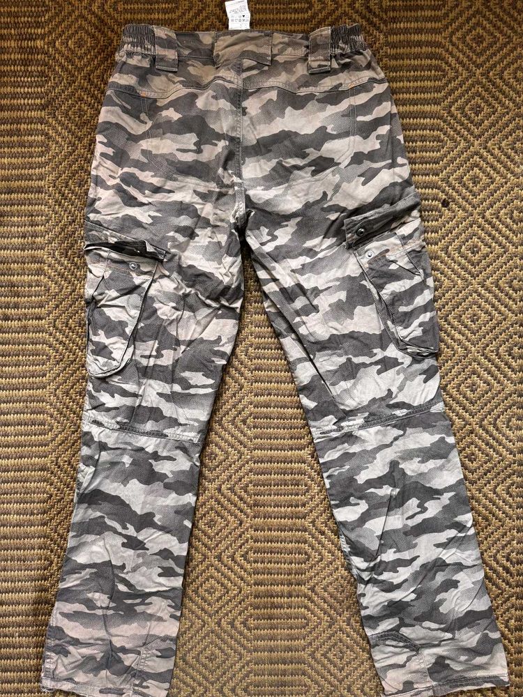 Camo Print Cargo Pants