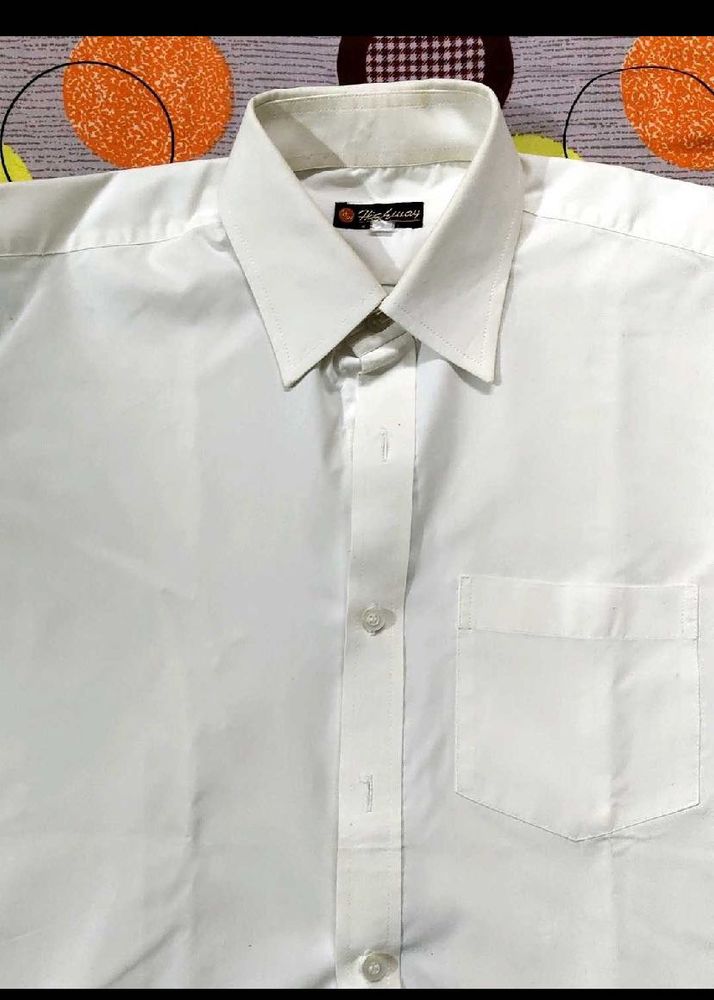 Mens White Formal ShirtMen&#39;