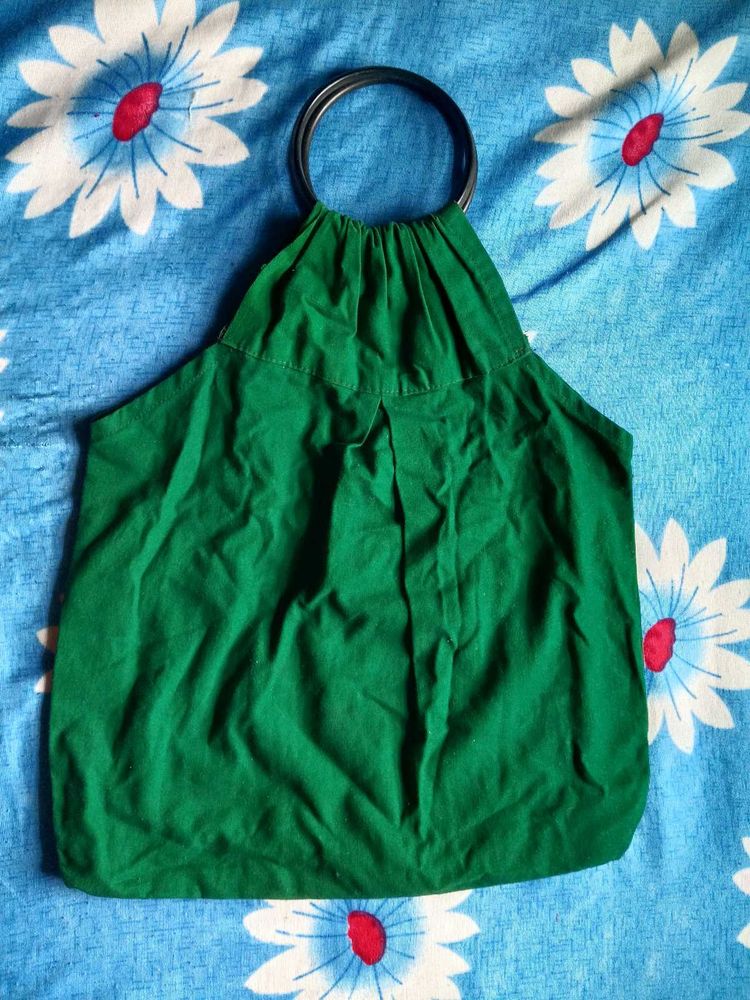 Green Hand Bag