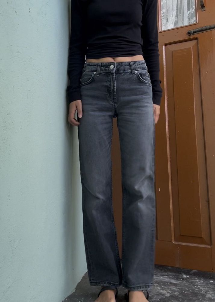 Mid Rise Denim