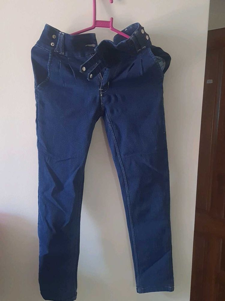 Stylish Navy Blue Jeans