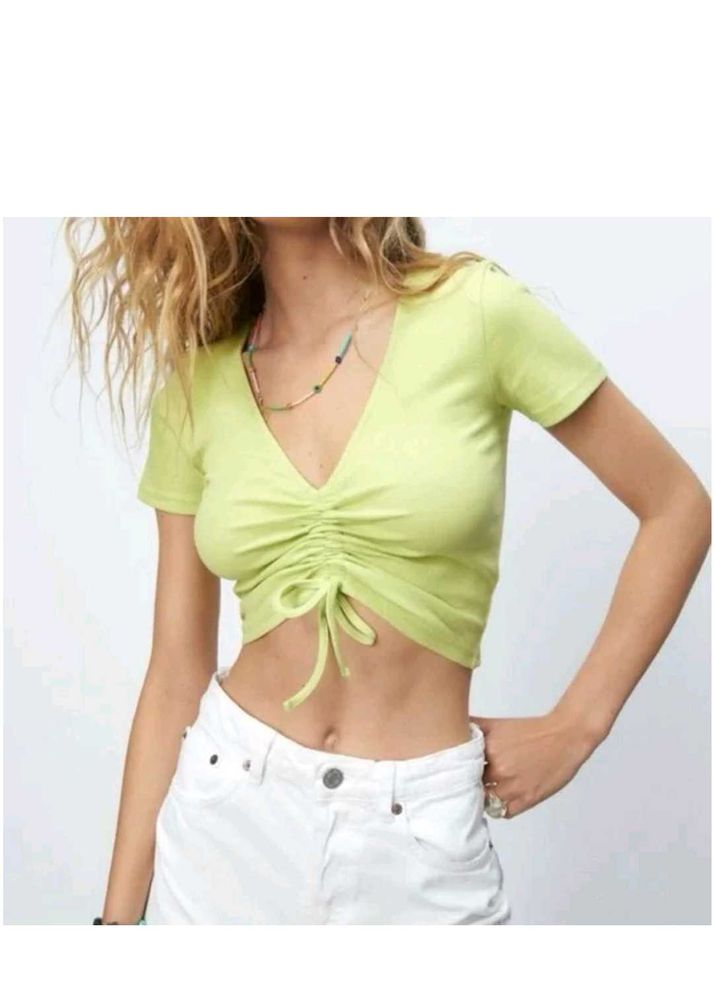 Zara Basic Top 💚