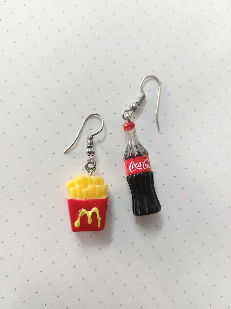 Mc Fries &amp; Coke Earrings