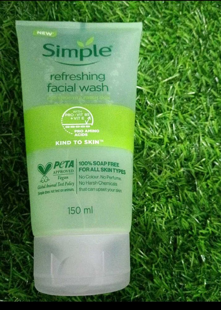 Simple Face Wash And Hair Spray
