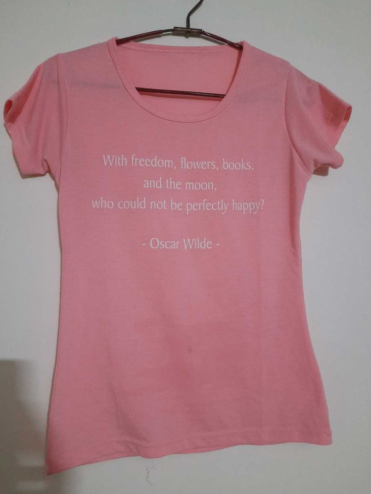Get Free &amp; Oscar Wilde Quote Tee
