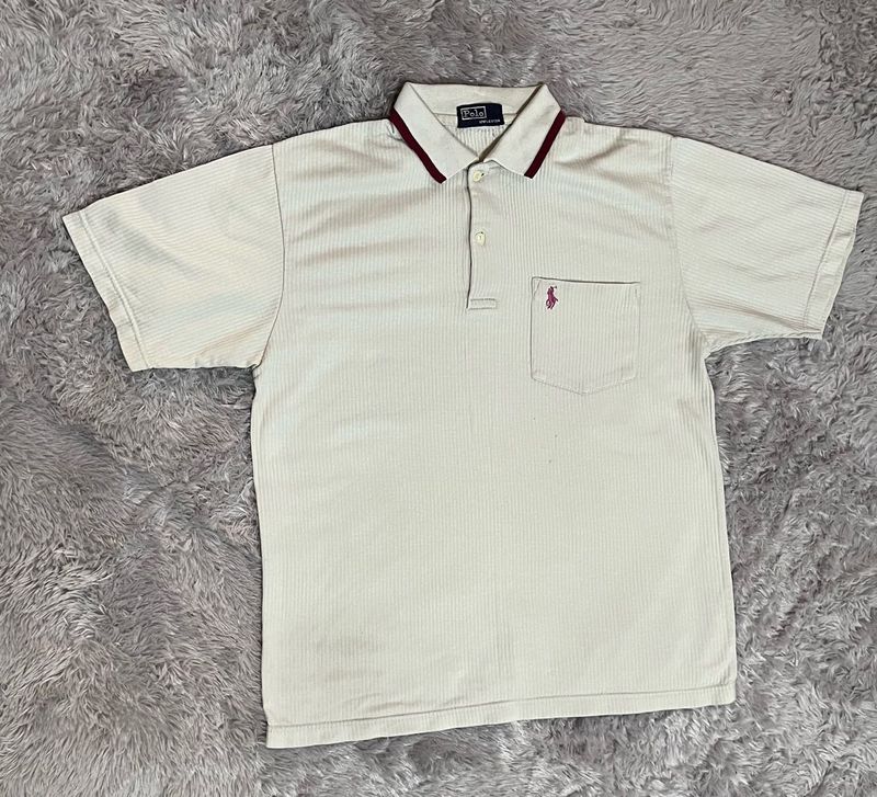 White polo tshirt