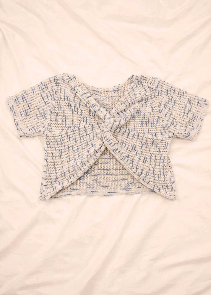 Twist Front Knit Top