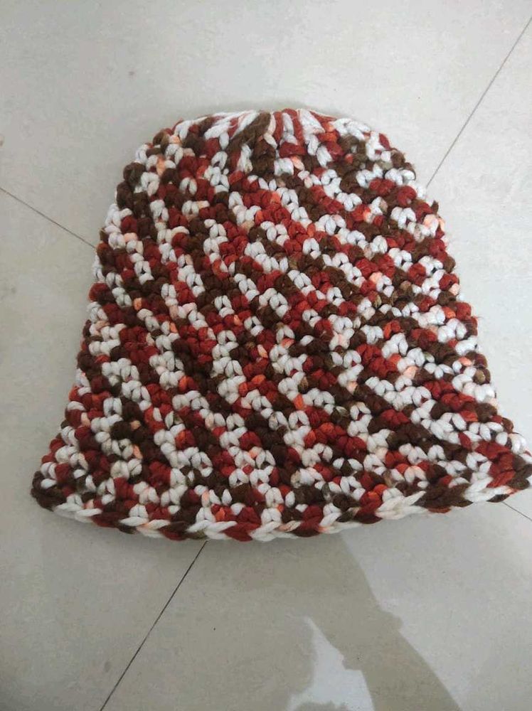 Handmade Crochet Beanie(0-3 Age)