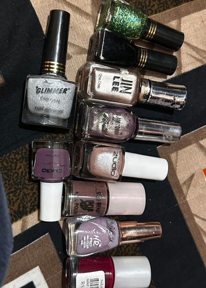 combo of 10 nailpaints