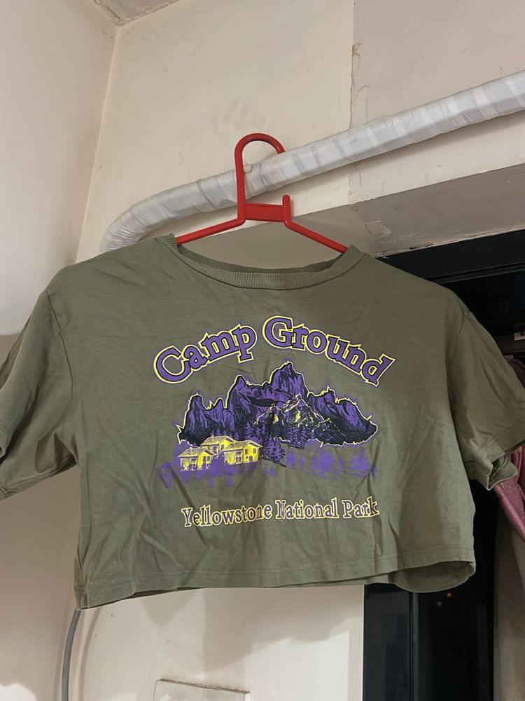 Camp Ground Yellowstone Tee