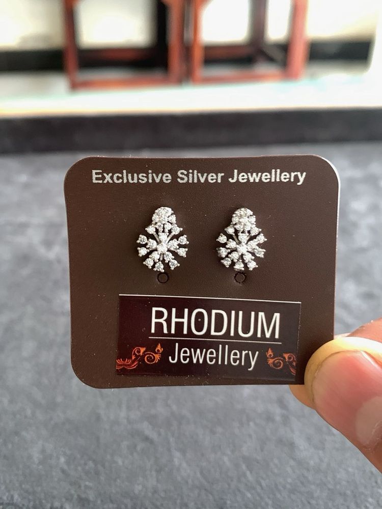 92.5 Pure Silver Earring