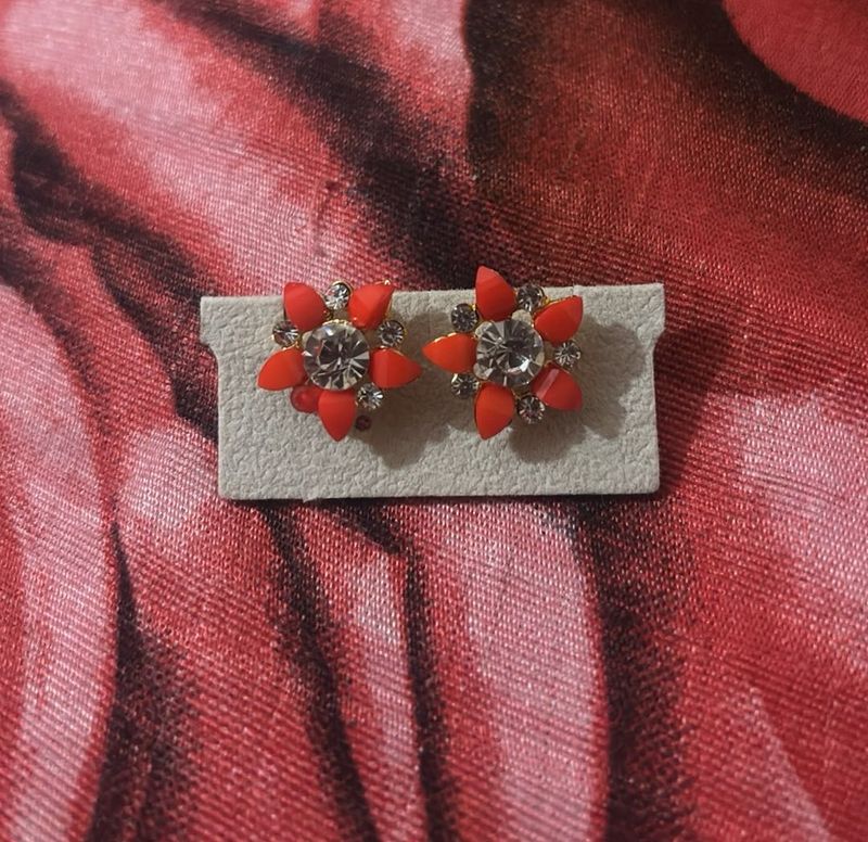 Floral Stud Earrings