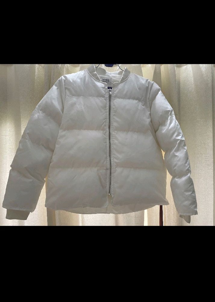 White Puffer Jacket