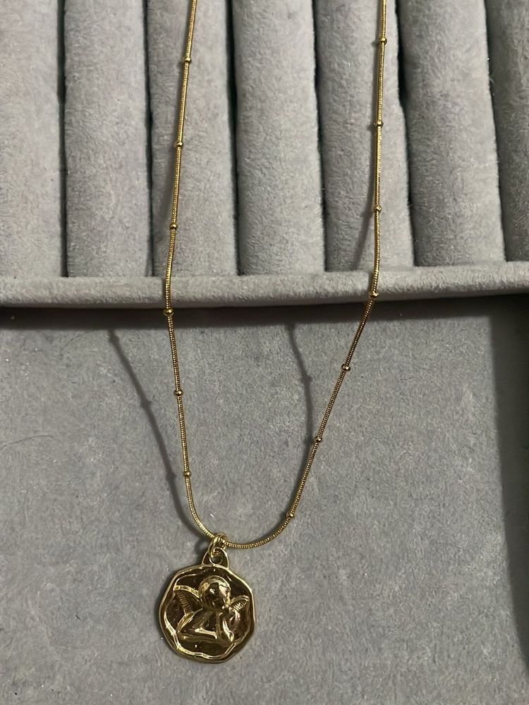 Gold Angel Necklace