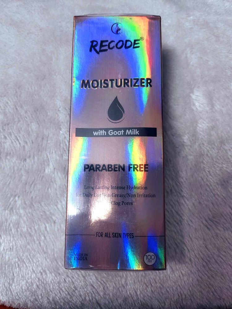Recode Moisturizer